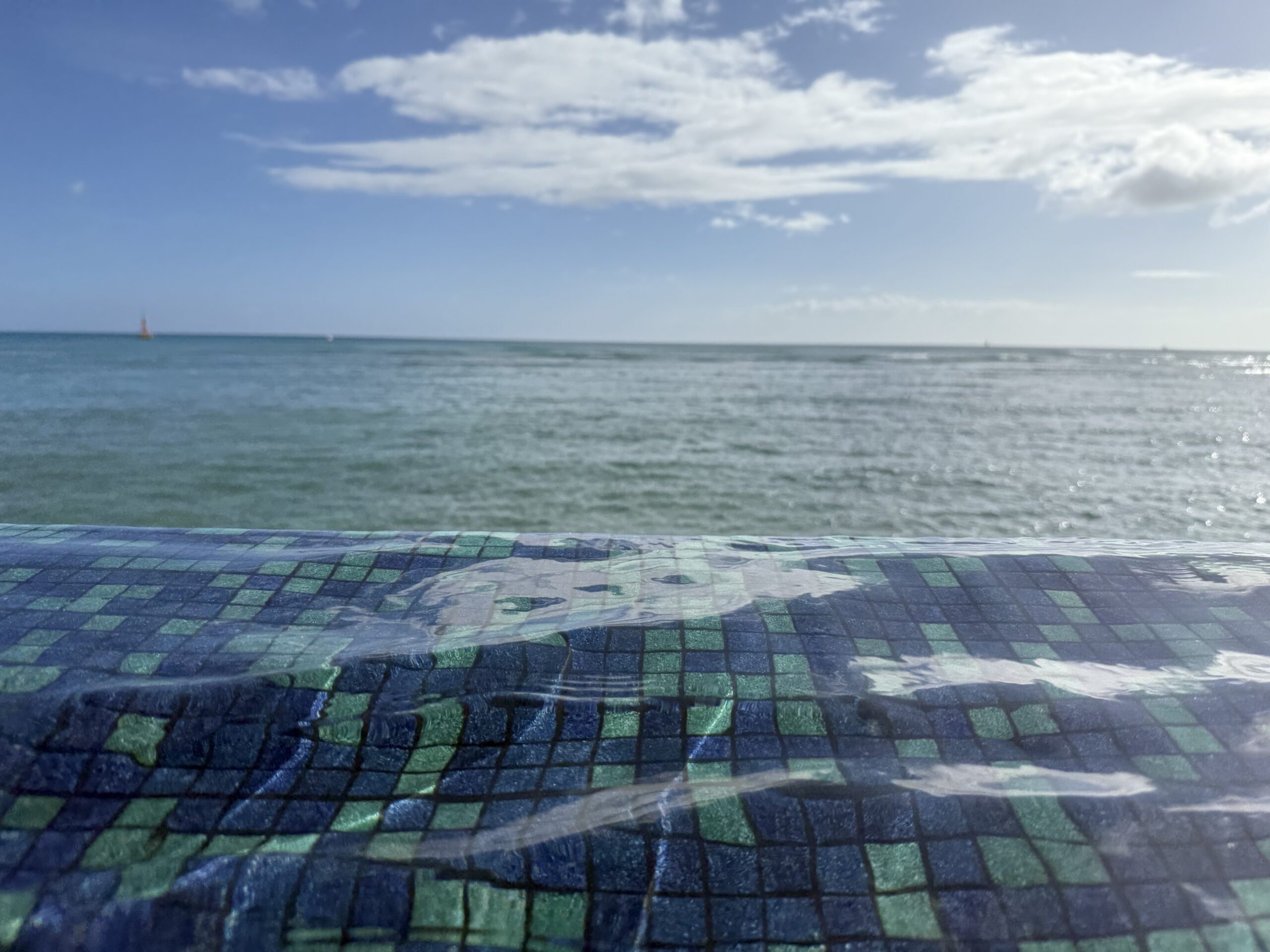 インフィニティプールからの眺め