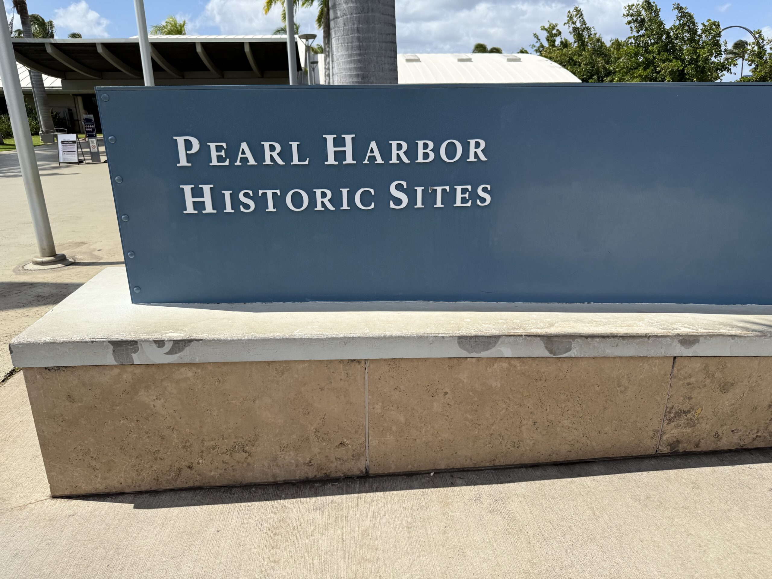 パールハーバー入口の看板